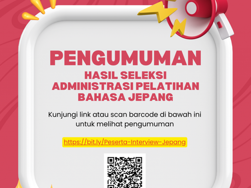 Pengumuman Hasil Seleksi Administrasi